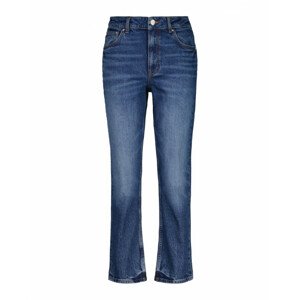 DŽÍNSY GANT STRAIGHT CROPPED JEANS modrá 25