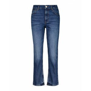 DŽÍNSY GANT STRAIGHT CROPPED JEANS modrá 29