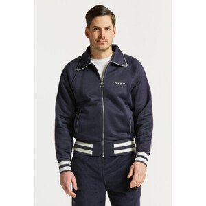 MIKINA GANT D2. SAILING COLLAR TRACKJACKET modrá XL