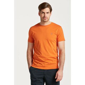 TRIČKO GANT ORIGINAL SLIM T-SHIRT oranžová M