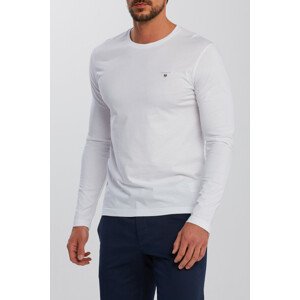 TRIČKO GANT ORIGINAL SLIM LS T-SHIRT biela S