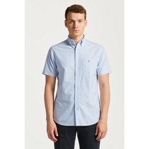 KOŠEĽA GANT REG OXFORD SHIRT SS BD modrá S