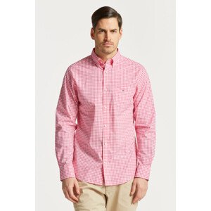 KOŠEĽA GANT REG BROADCLOTH GINGHAM BD ružová XXXL