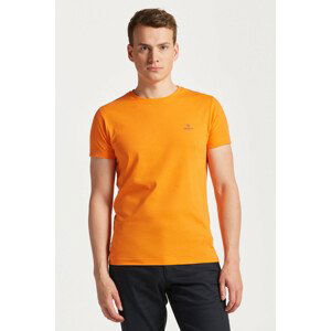 TRIČKO GANT CONTRAST LOGO SS T-SHIRT oranžová S