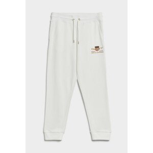 TEPLÁKY GANT ARCHIVE SHIELD SWEAT PANTS biela S