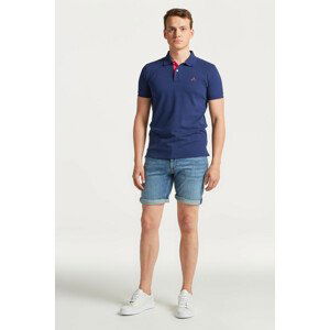 ŠORTKY GANT ARLEY GANT JEANS SHORTS MID BLUE WORN IN