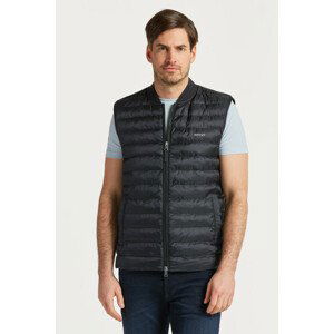 VESTA GANT LIGHT PADDED BOMBER VEST čierna S