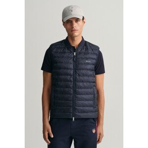 VESTA GANT LIGHT PADDED BOMBER VEST modrá M