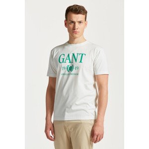 TRIČKO GANT RETRO CREST T-SHIRT biela S