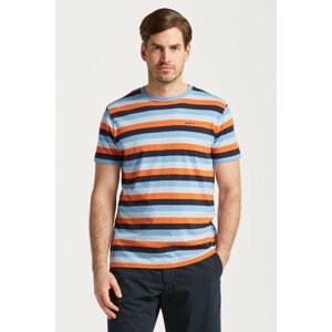 TRIČKO GANT MULTISTRIPE T-SHIRT rôznofarebná XS