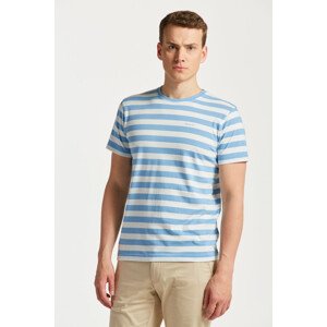 TRIČKO GANT MULTISTRIPE T-SHIRT modrá L