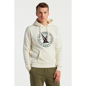 MIKINA GANT SAIL HOODIE žltá XXXL