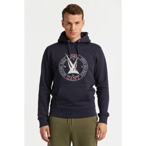 MIKINA GANT SAIL HOODIE modrá S