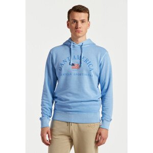 MIKINA GANT SUNFADED GANT USA HOODIE modrá M