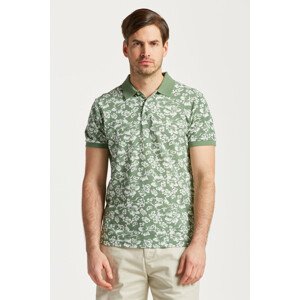 POLOKOŠEĽA GANT FLORAL PRINT SS PIQUE zelená XXL