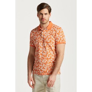 POLOKOŠEĽA GANT FLORAL PRINT SS PIQUE oranžová S