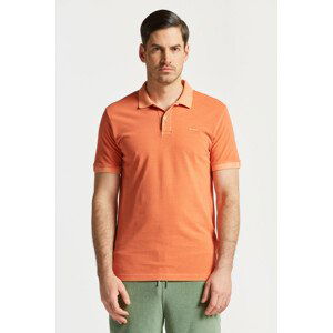 POLOKOŠEĽA GANT SUNFADED PIQUE SS RUGGER oranžová XXXL