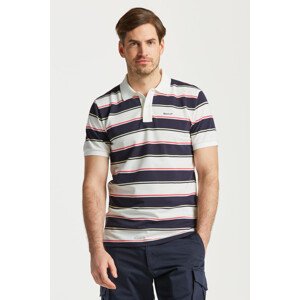 POLOKOŠEĽA GANT MULTI STRIPE SS PIQUE biela M