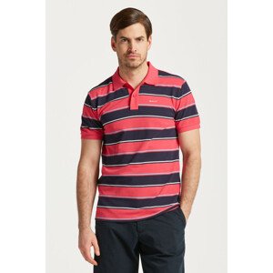 POLOKOŠEĽA GANT MULTI STRIPE SS PIQUE ružová XXL