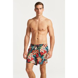 PLAVKY GANT CF FLORAL PRINT SWIM SHORTS modrá M