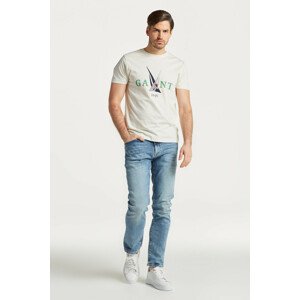 DŽÍNSY GANT REGULAR GANT ARCHIVE WASH JEANS modrá 31/32