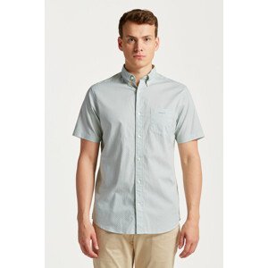 KOŠEĽA GANT REG MICRO PRINT SS SHIRT zelená S