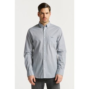 KOŠEĽA GANT REG MICRO PRINT SHIRT modrá S