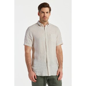 KOŠEĽA GANT REG LINEN STRIPE SS SHIRT žltá S