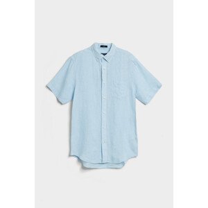 KOŠEĽA GANT REG LINEN STRIPE SS SHIRT modrá S