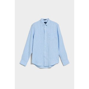 KOŠEĽA GANT REG LINEN SHIRT modrá M