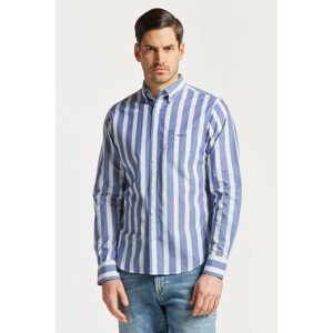 KOŠEĽA GANT REG UT WIDE BROADCLOTH STRIPE BD modrá S