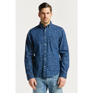 KOŠEĽA GANT REG UT FLORAL PRINT INDIGO SHIRT modrá S