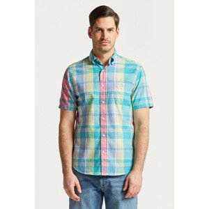 KOŠEĽA GANT REG UT COLORFUL MADRAS SS SHIRT ružová M