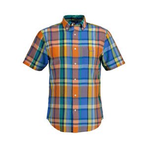 KOŠEĽA GANT REG UT COLORFUL MADRAS SS SHIRT oranžová L