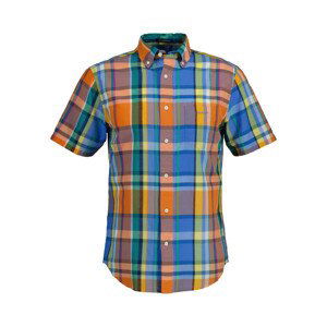 KOŠEĽA GANT REG UT COLORFUL MADRAS SS SHIRT oranžová XL