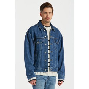 BUNDA GANT DENIM JACKET modrá XXL