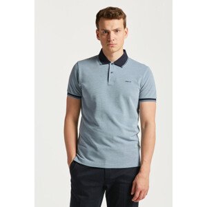 POLOKOŠEĽA GANT 4-COL OXFORD SS PIQUE modrá XL