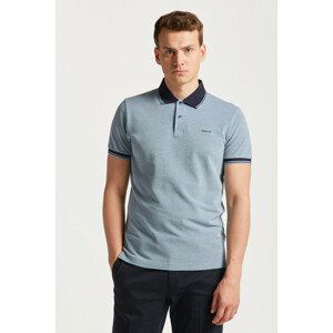 POLOKOŠEĽA GANT 4-COL OXFORD SS PIQUE modrá 4XL