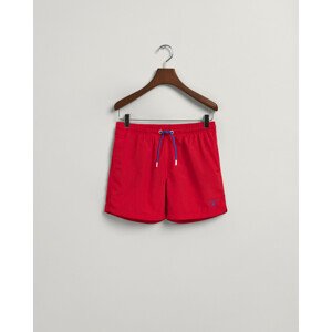 PLAVKY GANT SWIM SHORTS červená 134/140