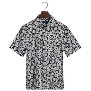 KOŠEĽA GANT TROPICAL LEAVES PRINT SS SHIRT modrá 122/128