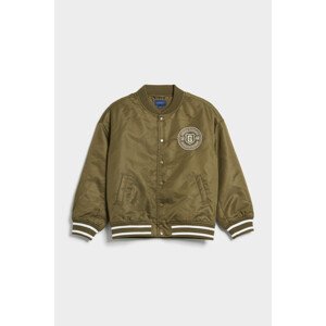 BUNDA GANT GANT NEW HAVEN VARSITY JACKET zelená 158/164