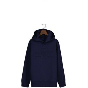 MIKINA GANT TONAL ARCHIVE SHIELD HOODIE modrá 122/128