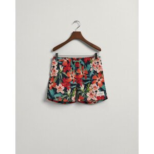 PLAVKY GANT FLORAL PRINT SWIM SHORTS modrá 122/128