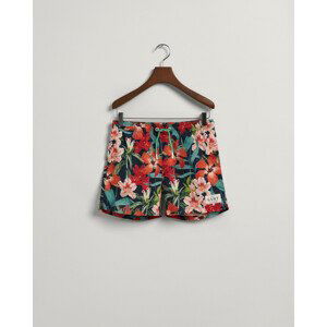 PLAVKY GANT FLORAL PRINT SWIM SHORTS modrá 158/164