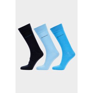 PONOŽKY 3-PACK GANT SOFT COTTON SOCKS 3-PACK modrá 43/45