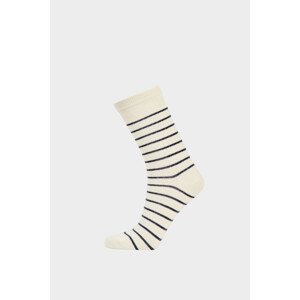 PONOŽKY GANT BRETON STRIPE RIB SOCKS biela 39/41