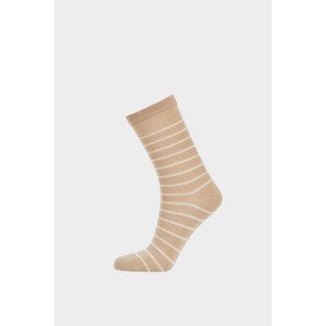 PONOŽKY GANT BRETON STRIPE RIB SOCKS hnedá 39/41