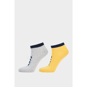 PONOŽKY GANT ANKLE SOCKS 2-PACK šedá 40/42