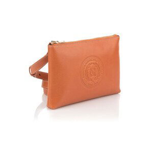 KABELKA GANT LEATHER SHOULDER BAG oranžová None