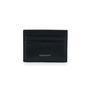 PÚZDRO NA PLATOBNÉ KARTY GANT UNISEX. LEATHER CARD HOLDER čierna None